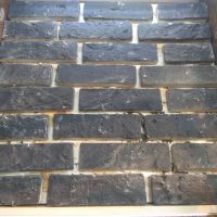 آجر سنتی قزاقی مشکی چهلستون